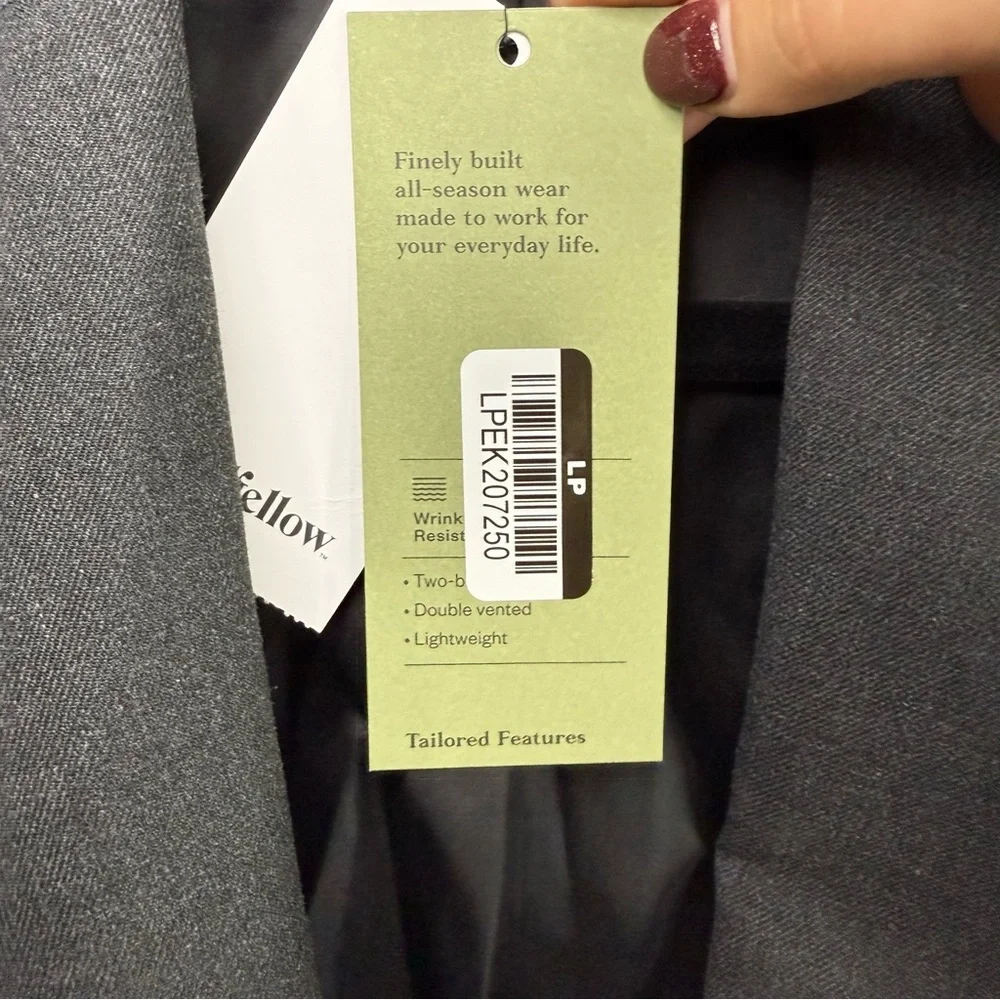 NWT Goodfellow & Co Men's Slim-Fit Suit Jacket Charcoal Gray, size 36R